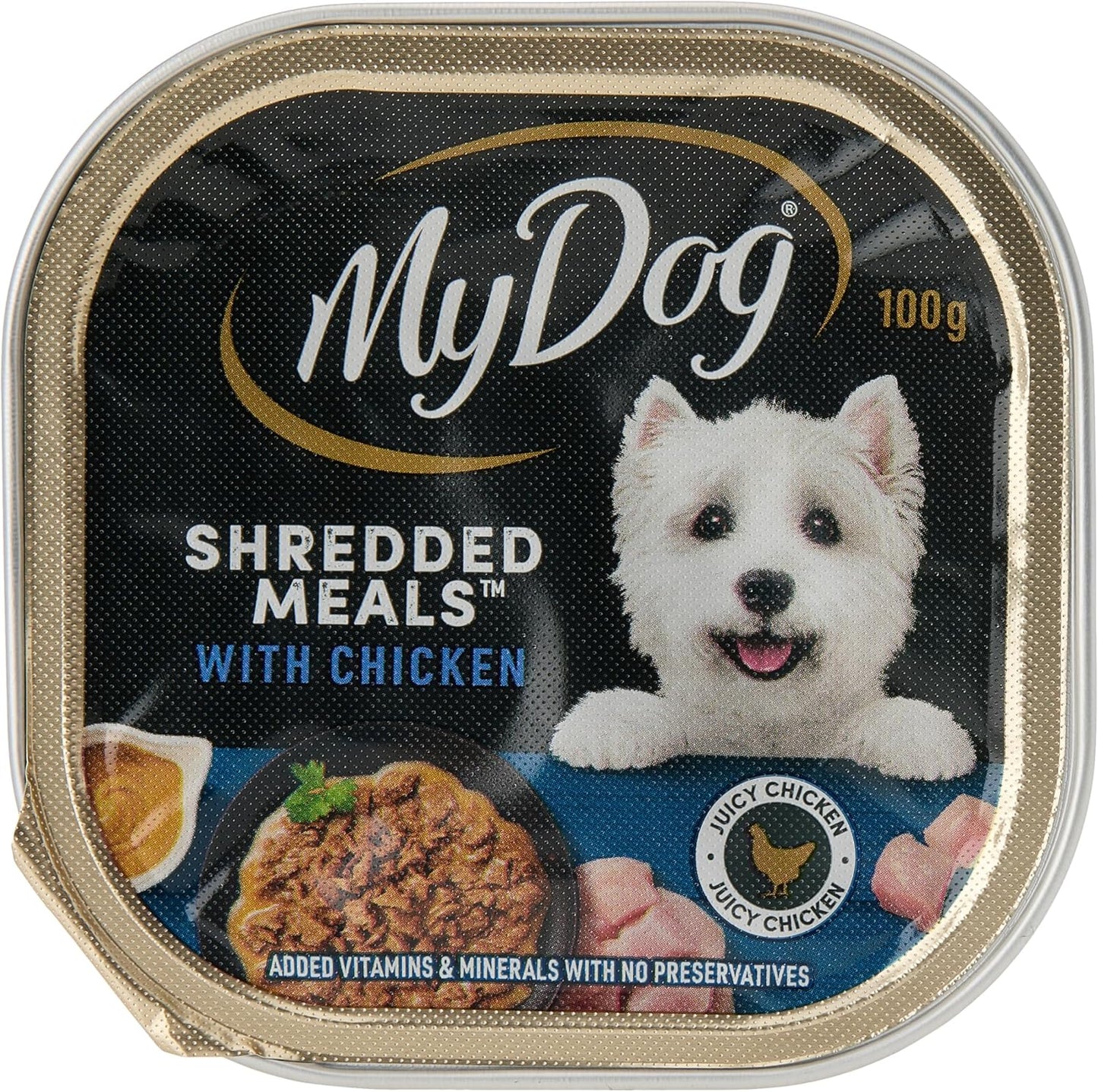 Shredded Chicken Meals for Dog 100 G (Pack of 6)