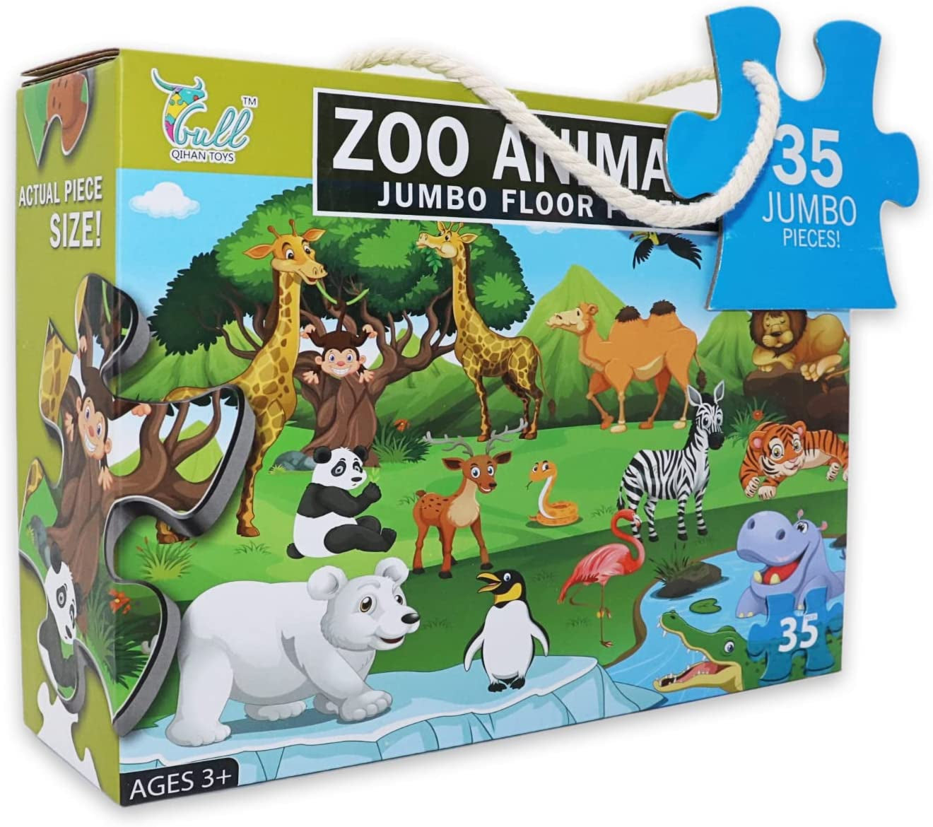 Floor Jigsaw Puzzle for Kids Ages 3-5