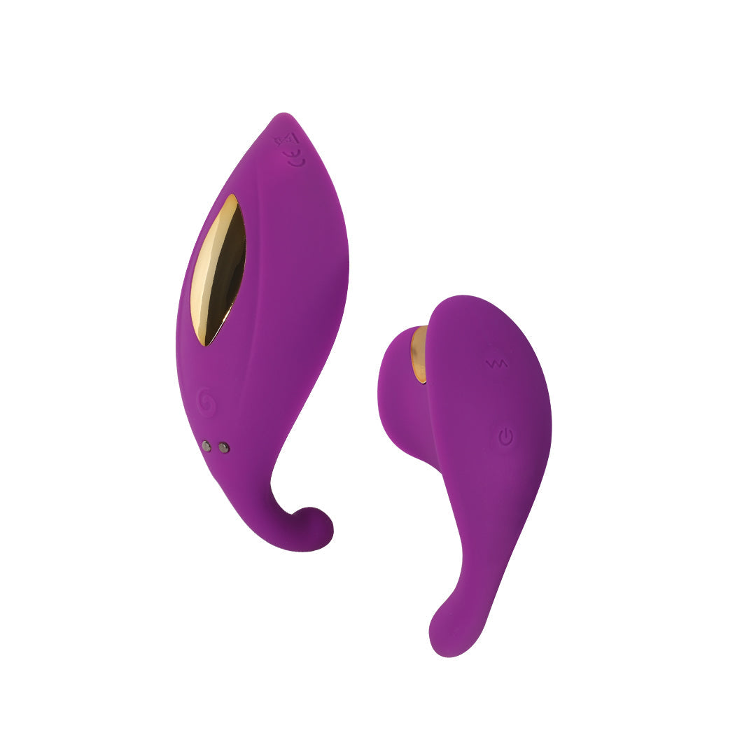 Urway Vibrator Wireless Clit 9-Level Oral Vagina Soft Hand Held Adults Sex Toy