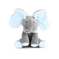 Peek A Boo Elephant Baby Toy - Blue Grey