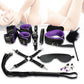 Urway 14 pcs Bondage Set Beginners Starter Kit Cuffs Restraint Rope Sex Toy BDSM