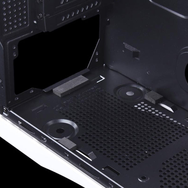 Huntkey MVP Pro  Gaming computer chassis - Blue (No PSU Included, NO FAN Included)