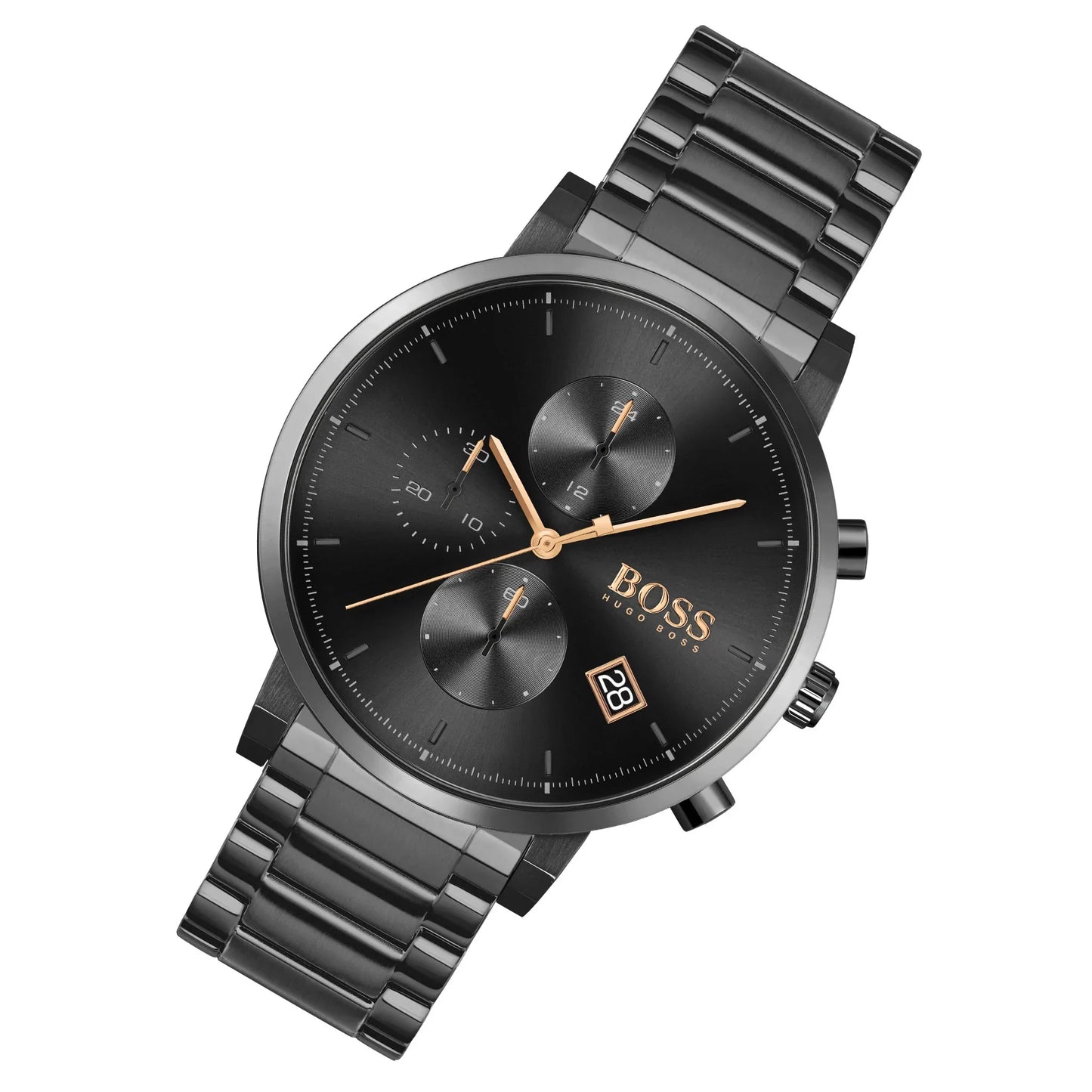 Hugo Boss Black Steel Chrono Men's Watch - 1513780