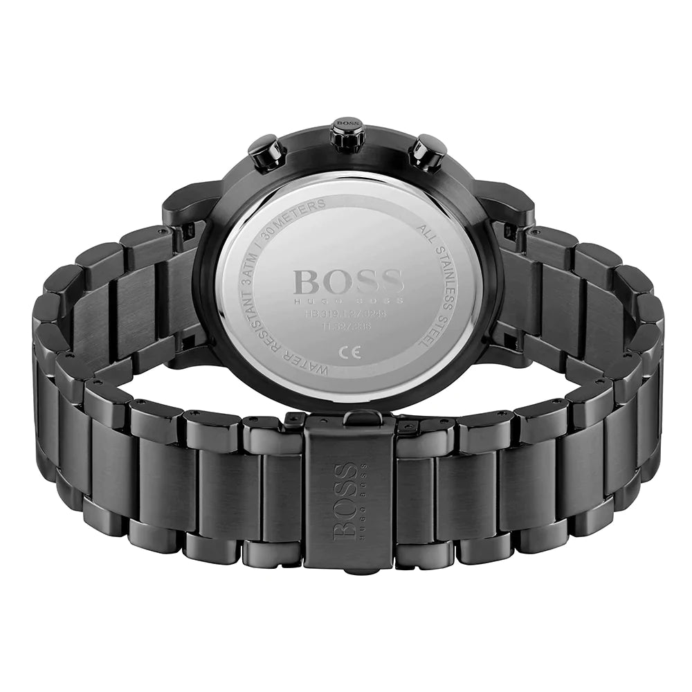 Hugo Boss Black Steel Chrono Men's Watch - 1513780