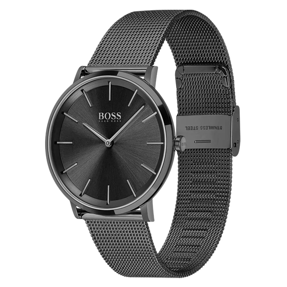 Hugo Boss Skyliner Black Mesh Men's Watch - 1513826