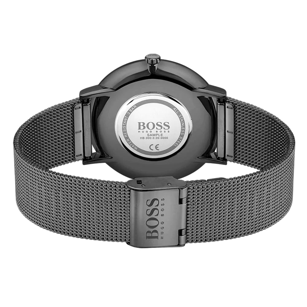 Hugo Boss Skyliner Black Mesh Men's Watch - 1513826