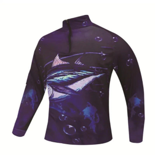 2024 Design Men's Fishing Jerseys Anti-UV