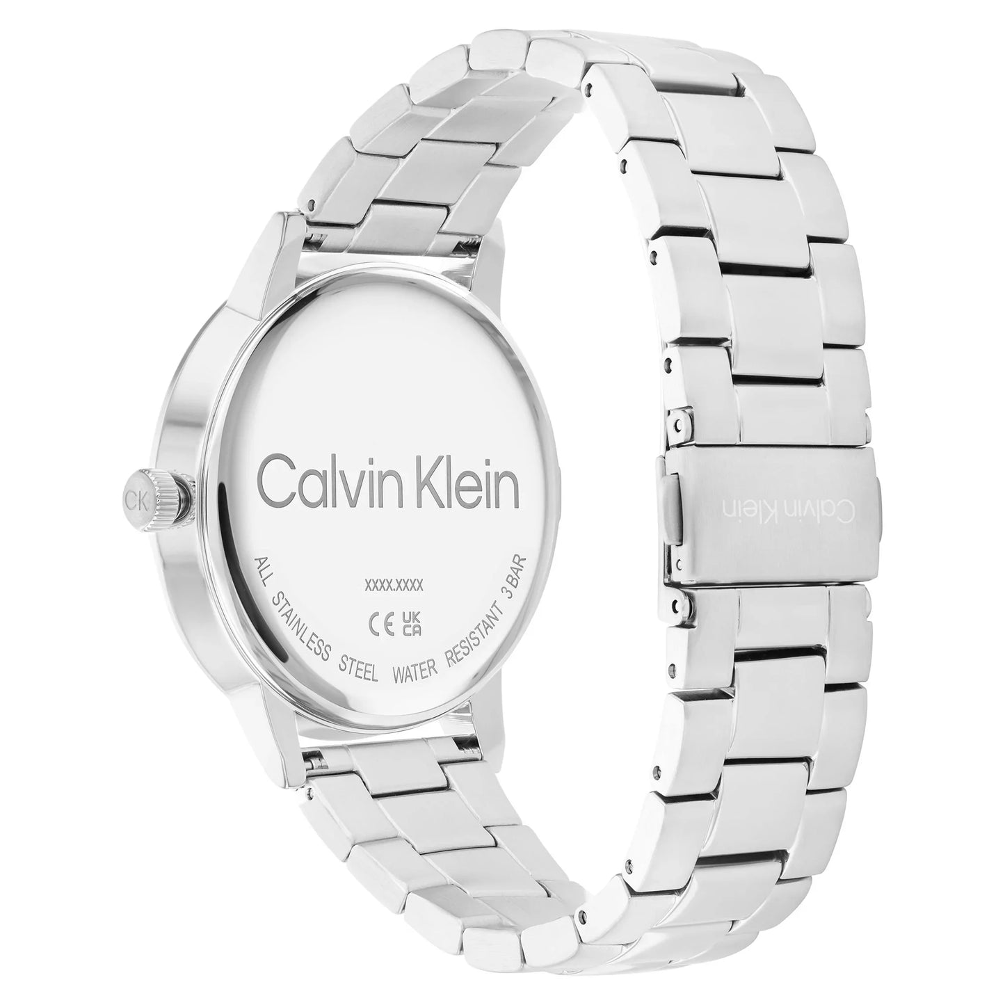 Calvin Klein Stainless Steel Black Dial Men's Watch - 25200053