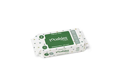 tooshies Aloe Vera and Chamomile Pure Baby Wipes, Pack of 1120, 16x70 packs