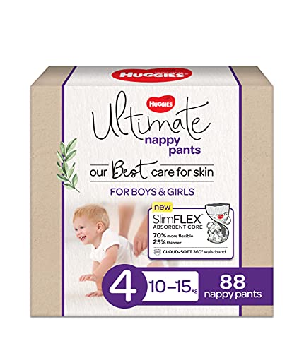 HUGGIES Ultimate Nappy Pants Size 4 (10-15kg) 88 pack