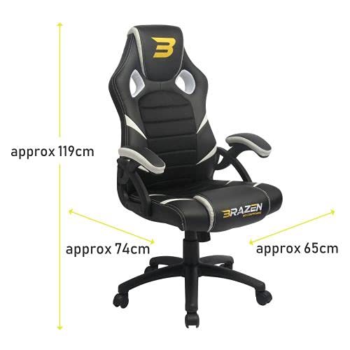 Brazen Puma PC Gaming Chair Grey