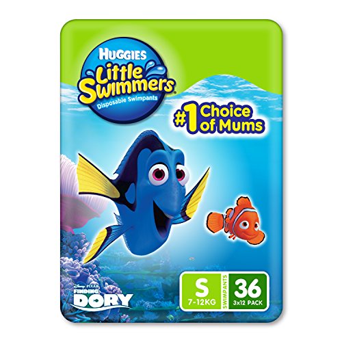 Huggies Little Swimmers, Small (7-12KG), 36 Count