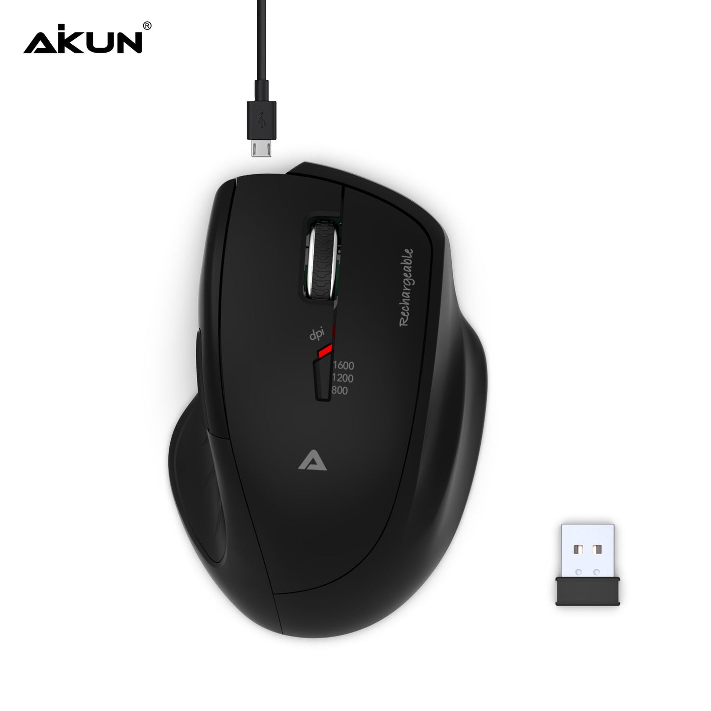 AIKUN MX33R Rechargeable Wireless Mouse