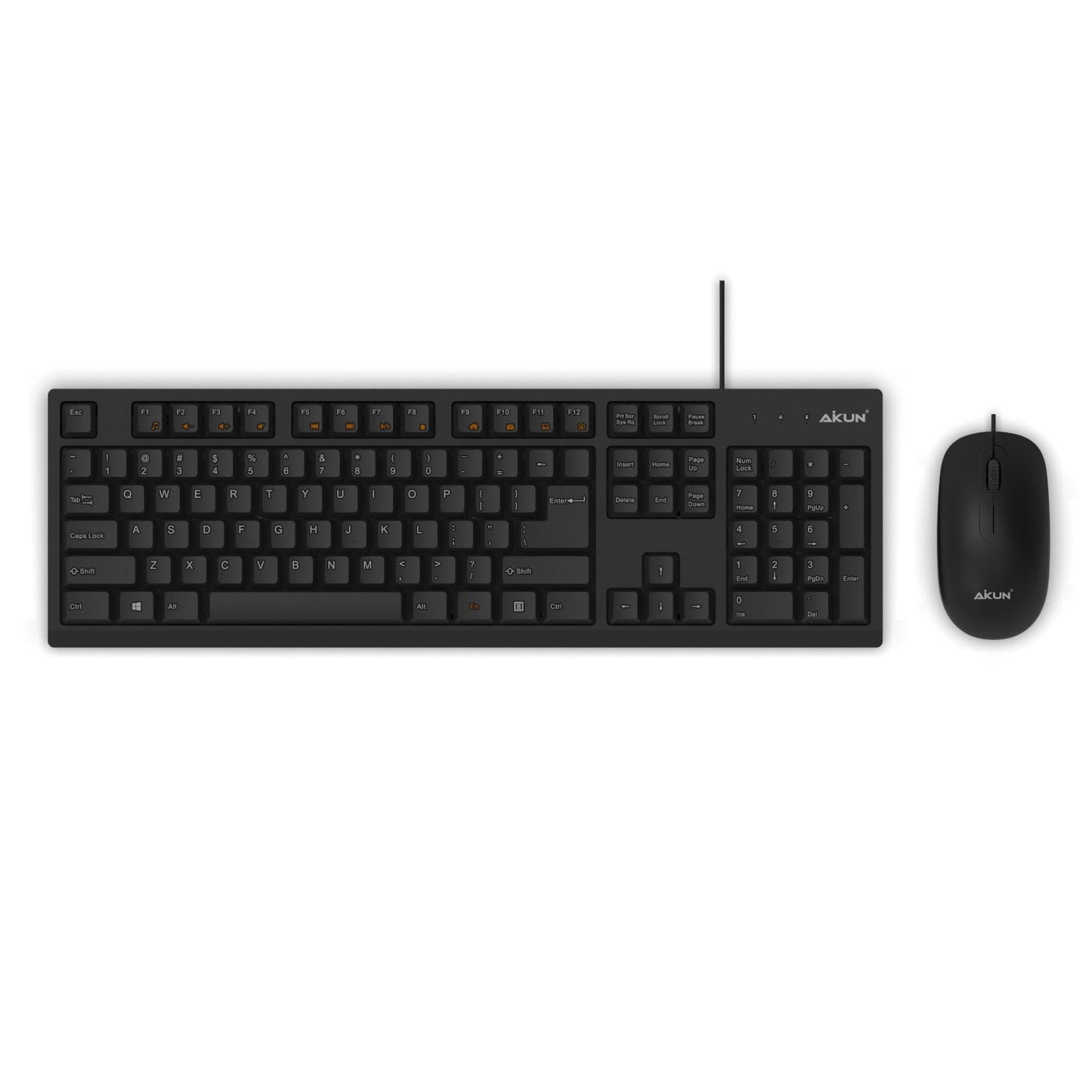 AIKUN Wired Keyboard and Mouse Combo KB2510