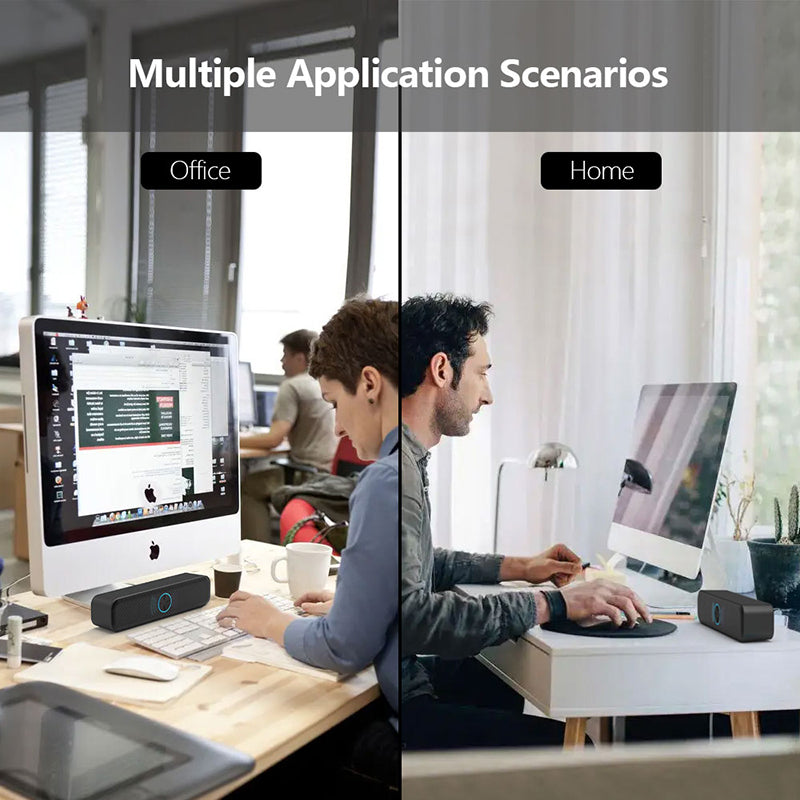 USB Powered Computer Speaker for Desktop Windows PCs Laptop Portable Mini Speaker Plug and Play