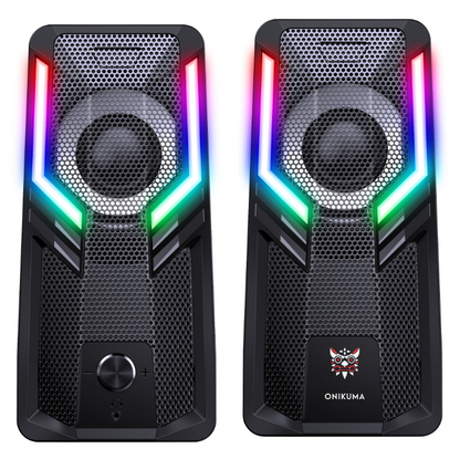 USB LED Speakers 3D Stereo Sound