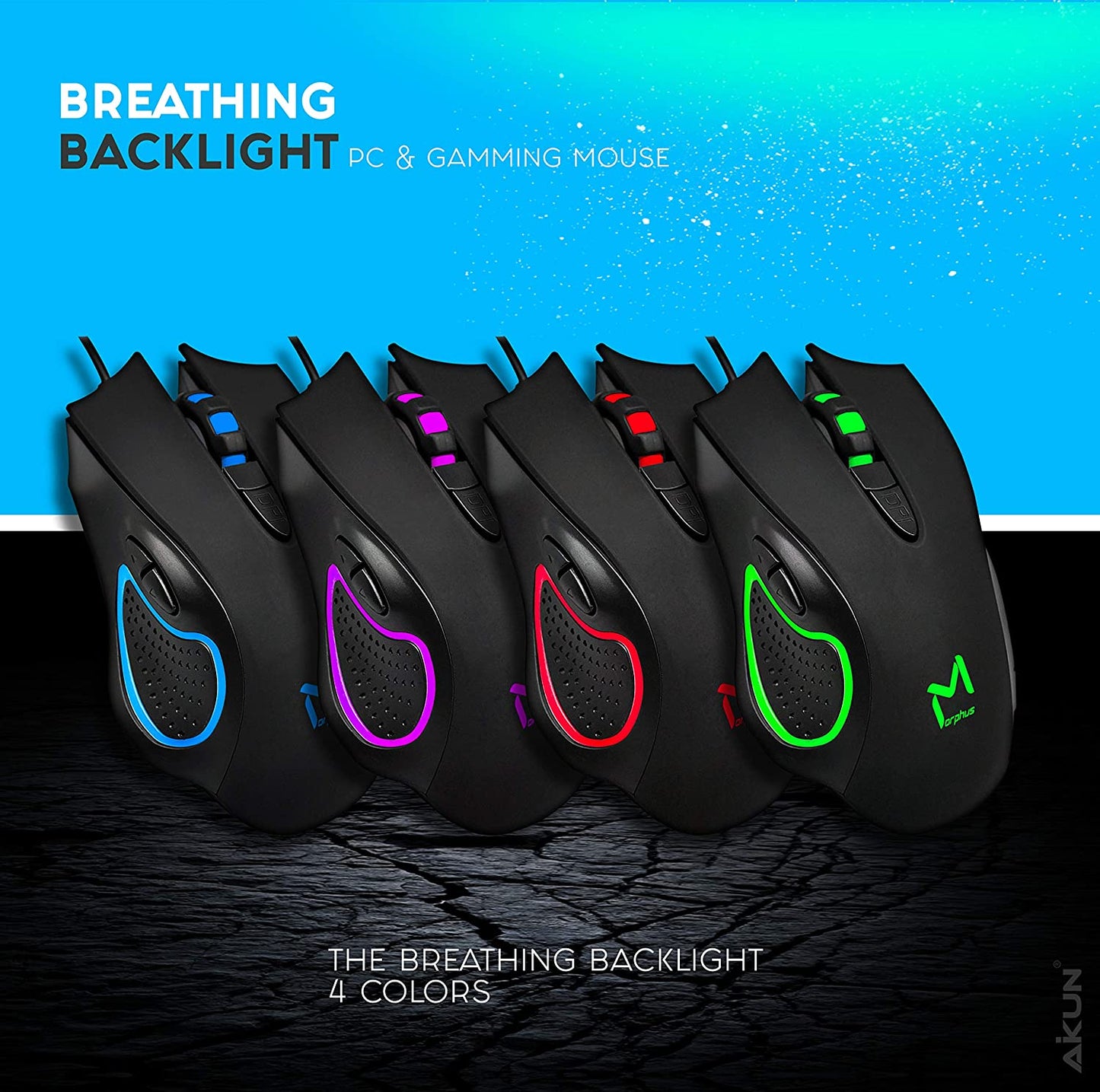 AIKUN GX53 Wired Gaming Mouse