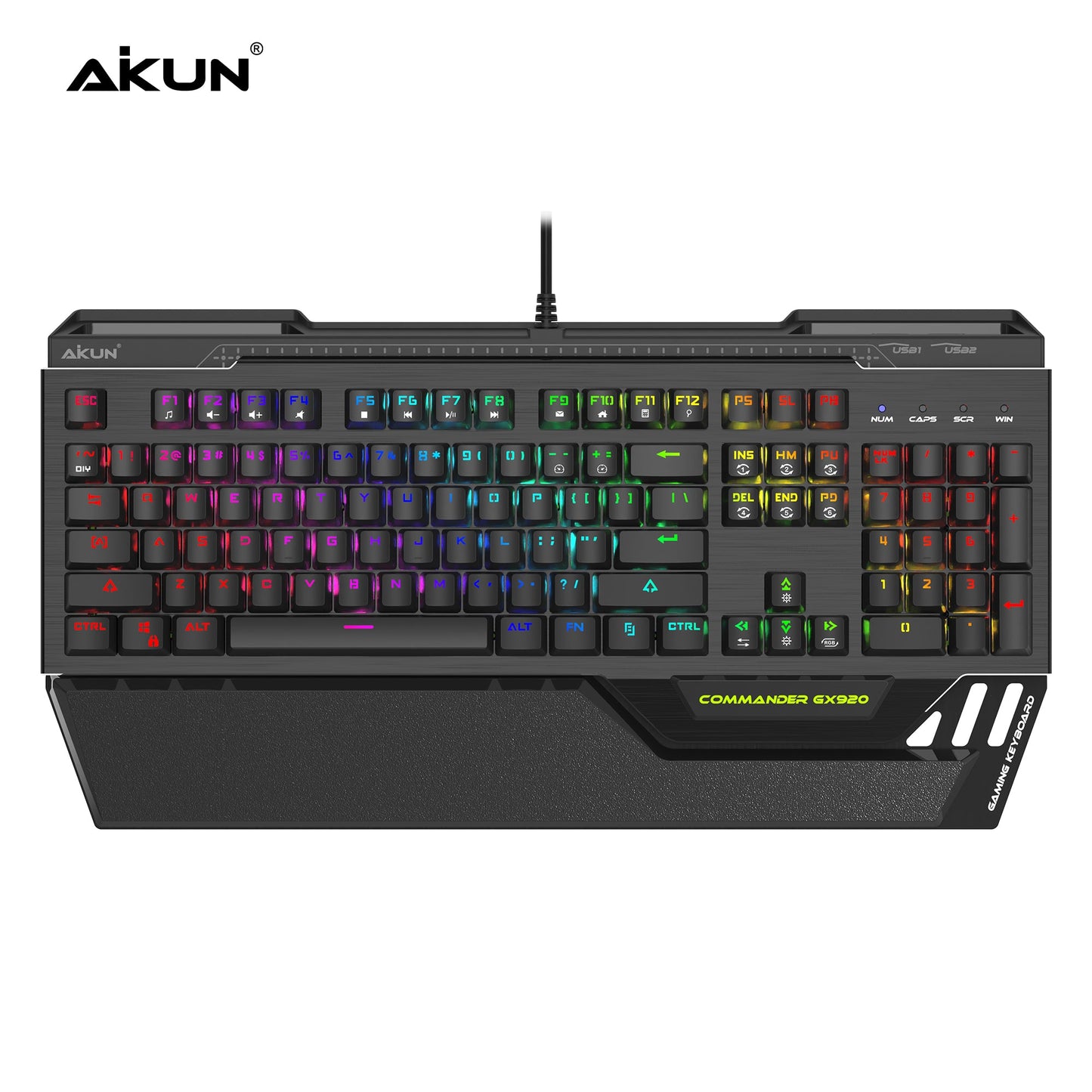 AIKUN GX920  Gaming Keyboard Black