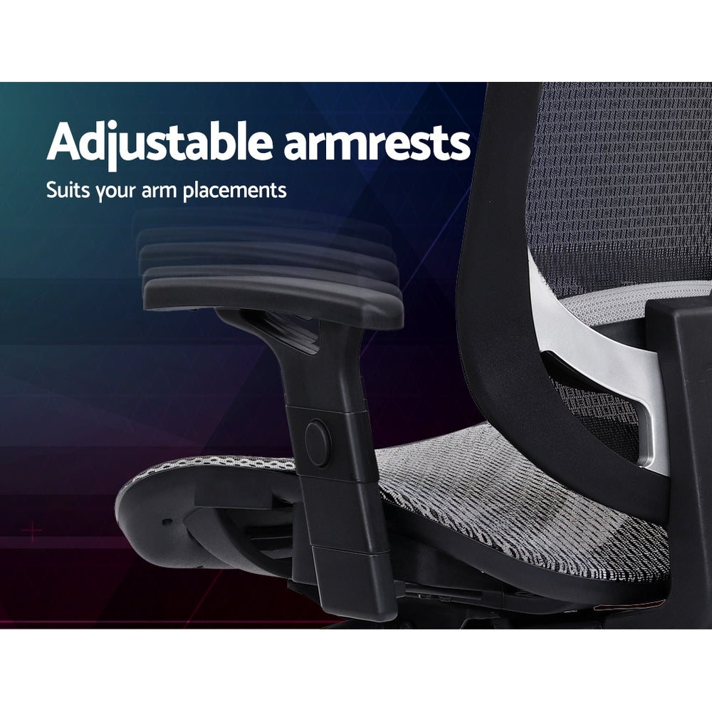 Artiss Office Chair Mesh Grey