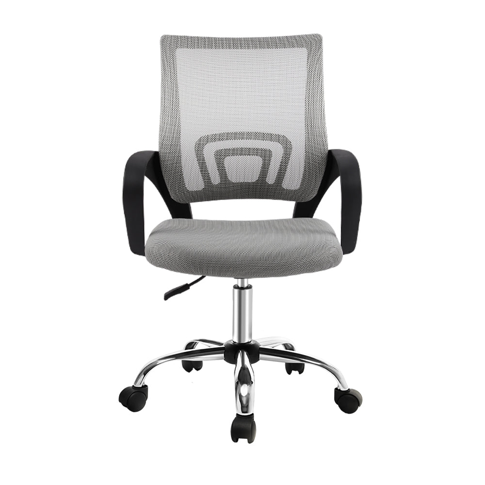 Artiss Office Chair Gaming Chair Computer Mesh Chairs Executive Mid Back Grey