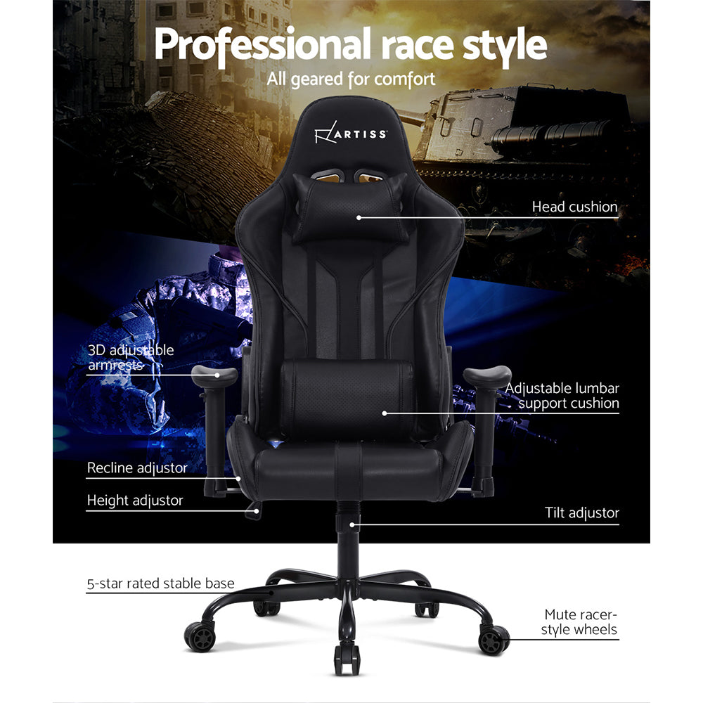 Artiss Leather Gaming Chair