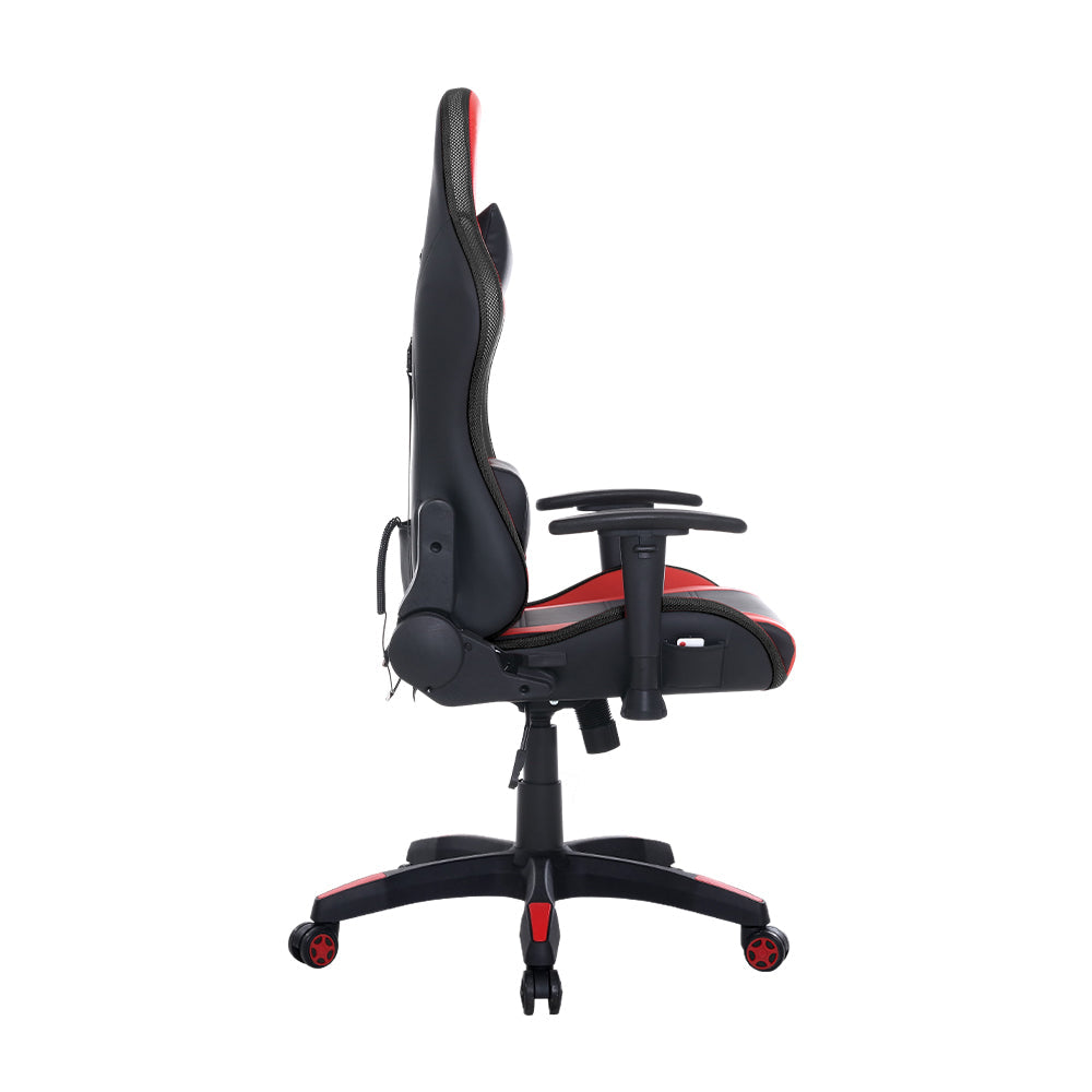 Artiss Gaming Chair Home Study Office Chair RGB LED Lights Computer Chair