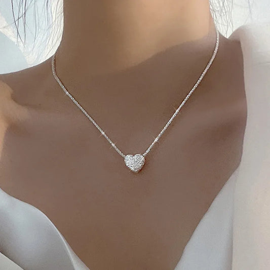 925 Sterling Silver Love Necklace