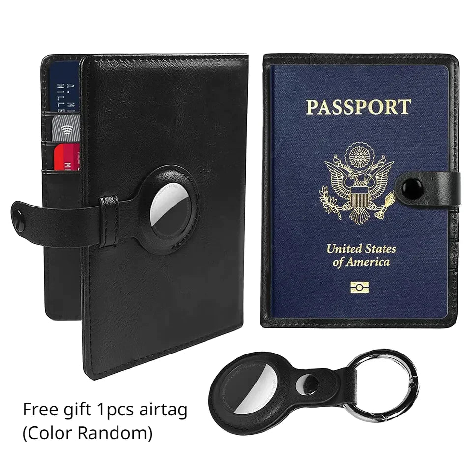 Airtag & Rfid Passport Hold + Free Gift