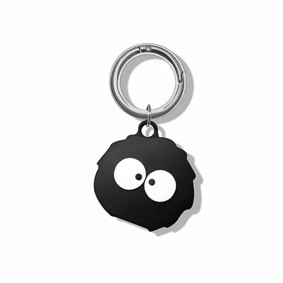 3D cartoon Airtag Keyring