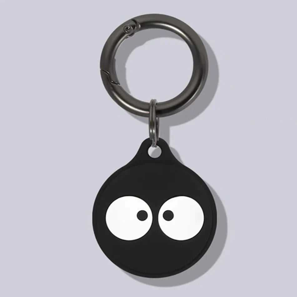 3D cartoon Airtag Keyring