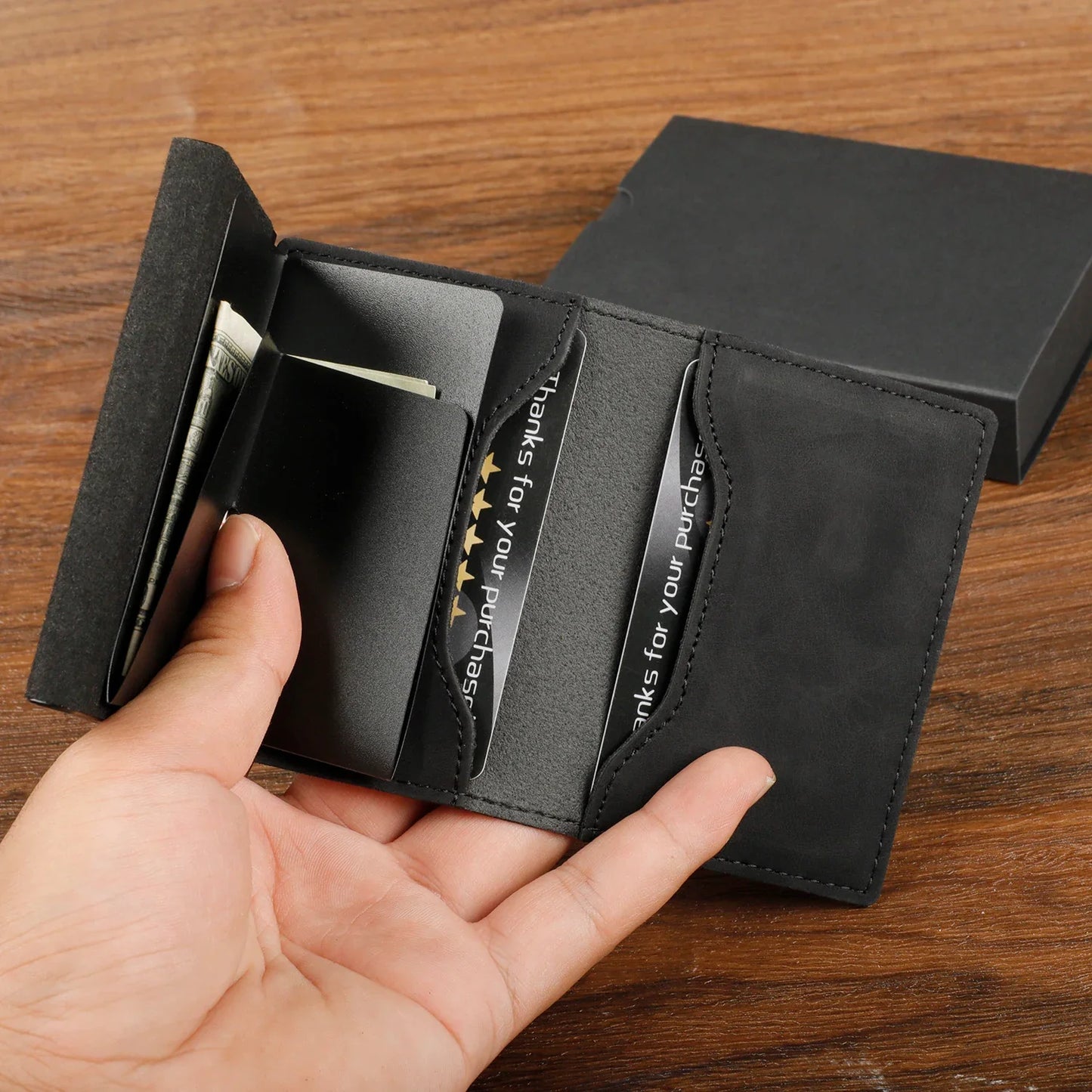 Smart Holder AirTag Wallet RFID