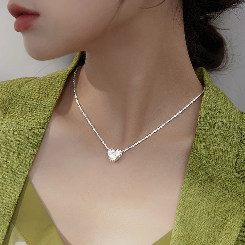 925 Sterling Silver Love Necklace