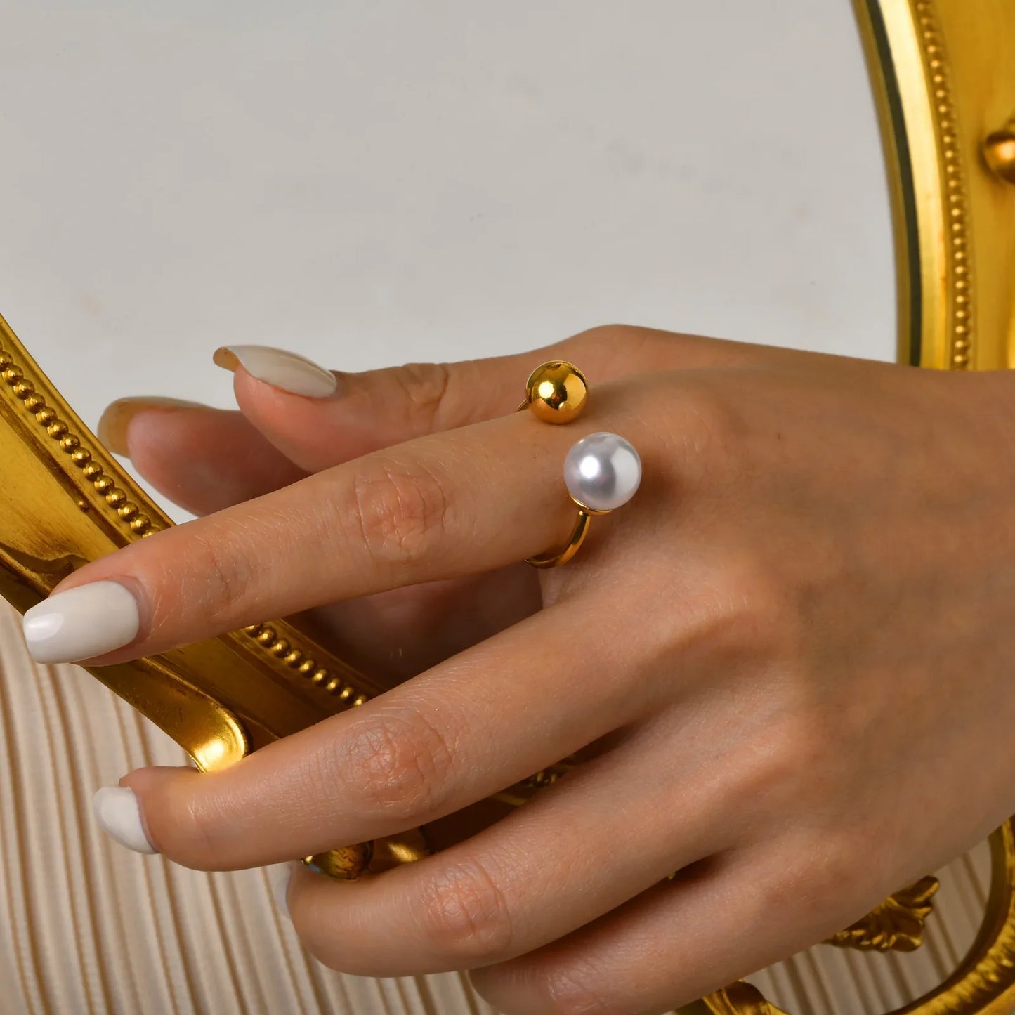 Knox Double Gold Plated Ring