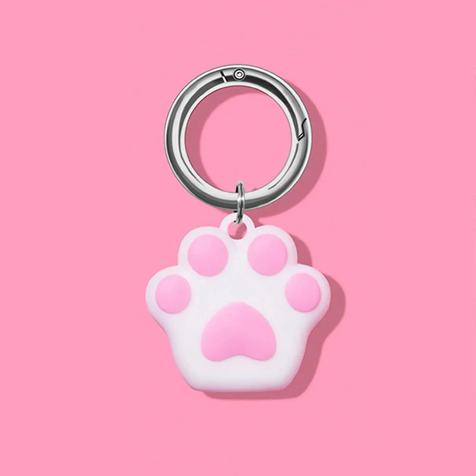 3D cartoon Airtag Keyring