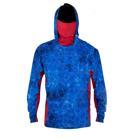 Fishing Shirt UPF50 Long Sleeve with Hood