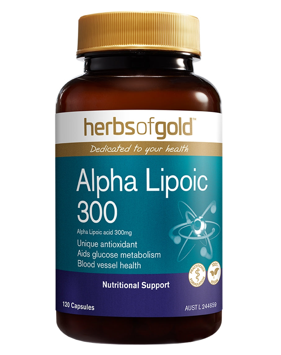 Alpha Lipoic Acid 300 By Herbs of Gold