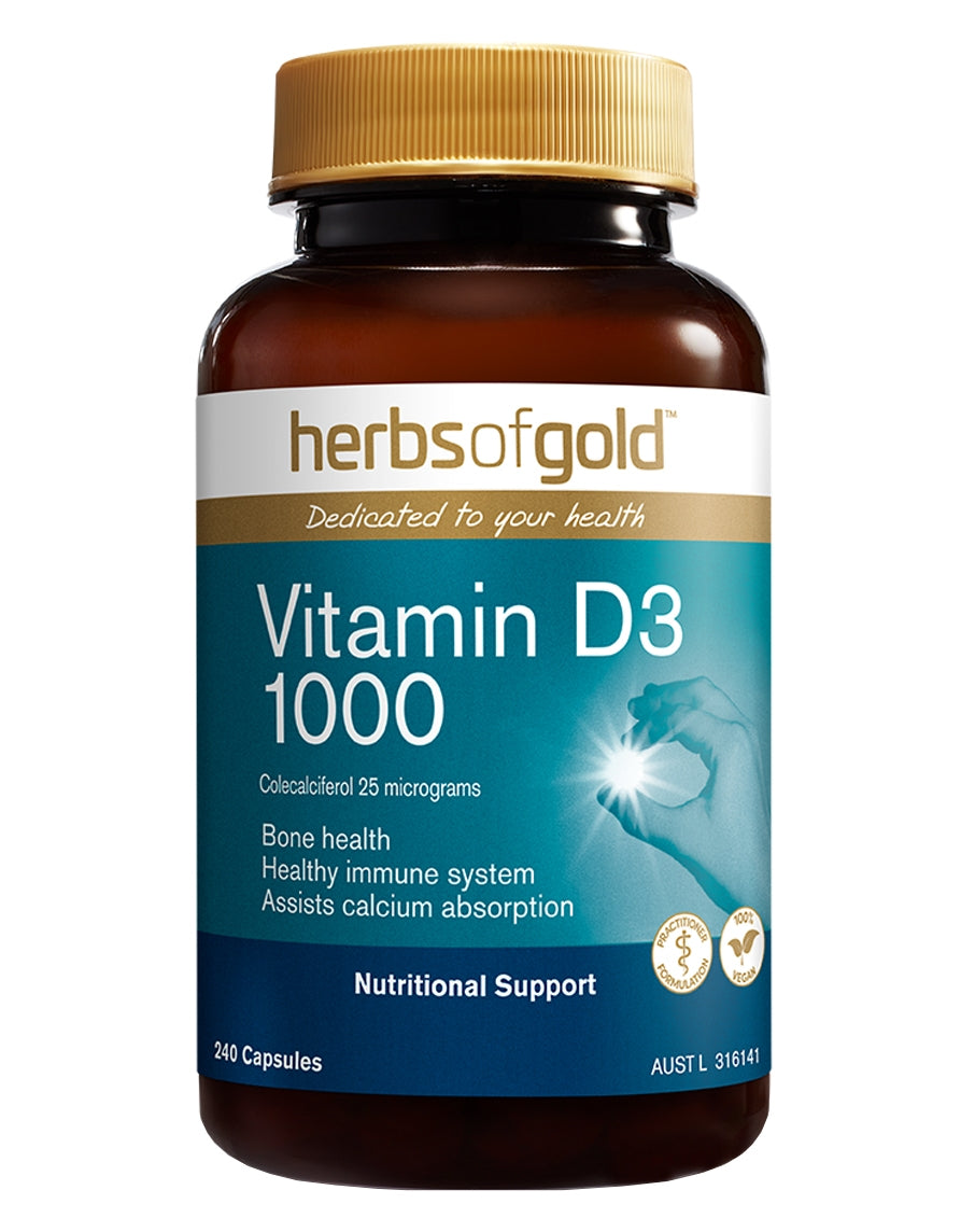 Vitamin D3 1000 by Herbs of Gold