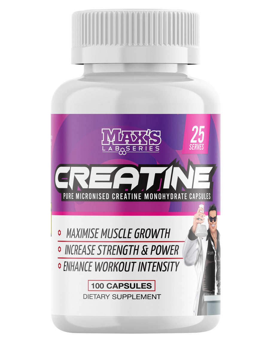 Creatine Capsules by Max's Lab Series